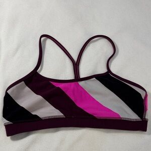 5 for $25 Lululemon color block Striped Sports Bra